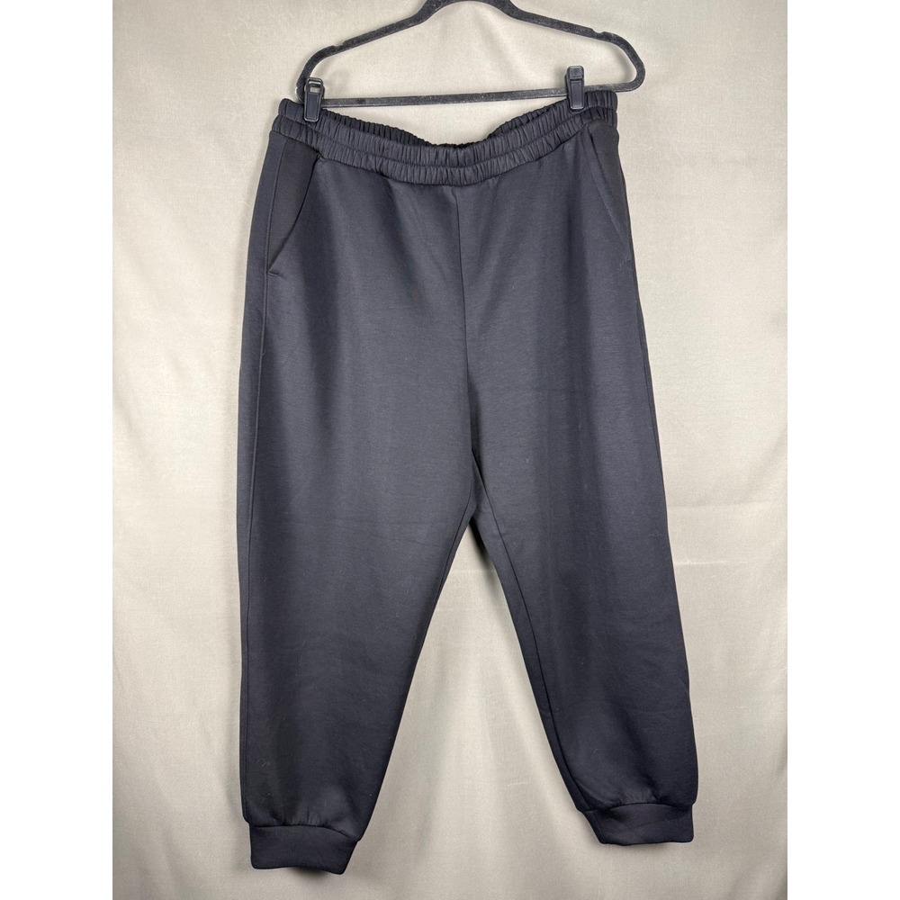 Old Navy Active Jogger Womens XL Black Bounce Fleece High Rise Sweatpants